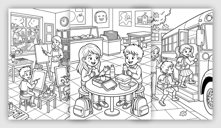 Back to School Coloring Pages