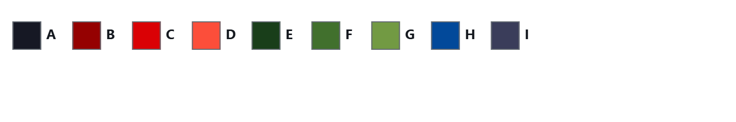 Poppy color by number palette