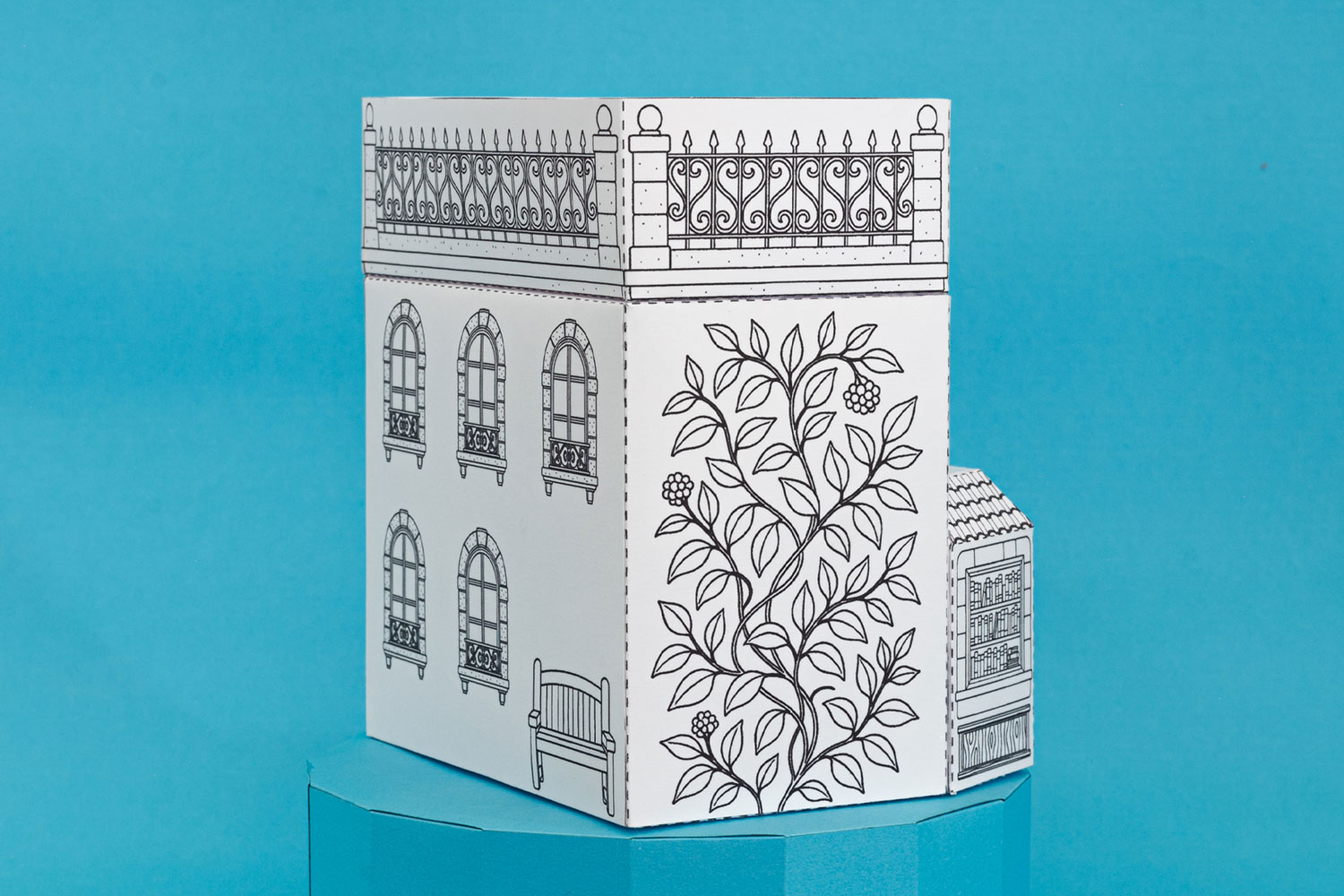 Printable-3D-Book-shop-to-Color-and-Build-005