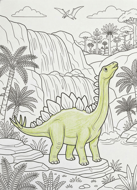 Stegosaurus 001