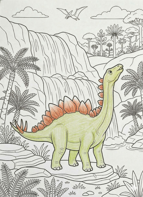 Stegosaurus 002