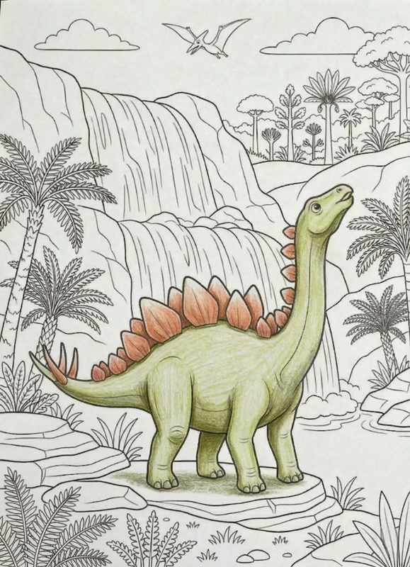 Stegosaurus 003