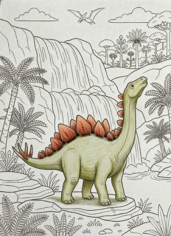 Stegosaurus 004