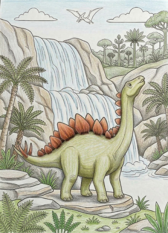 Stegosaurus 005