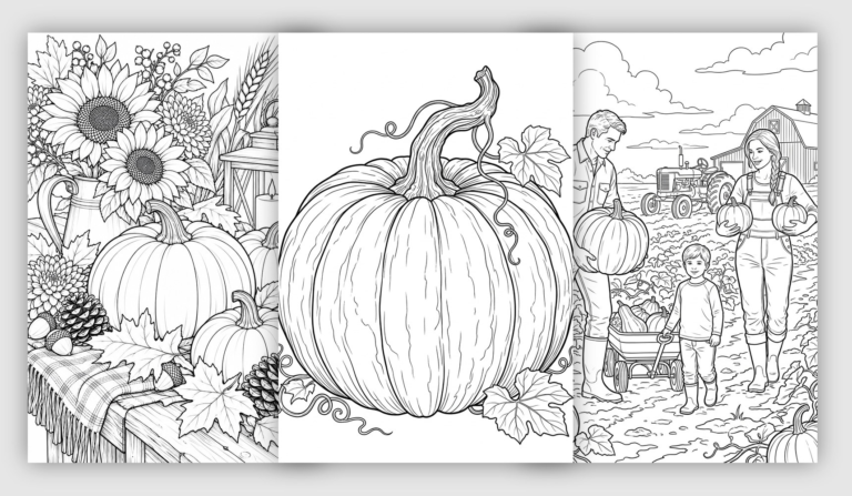 Pumpkin Coloring Pages