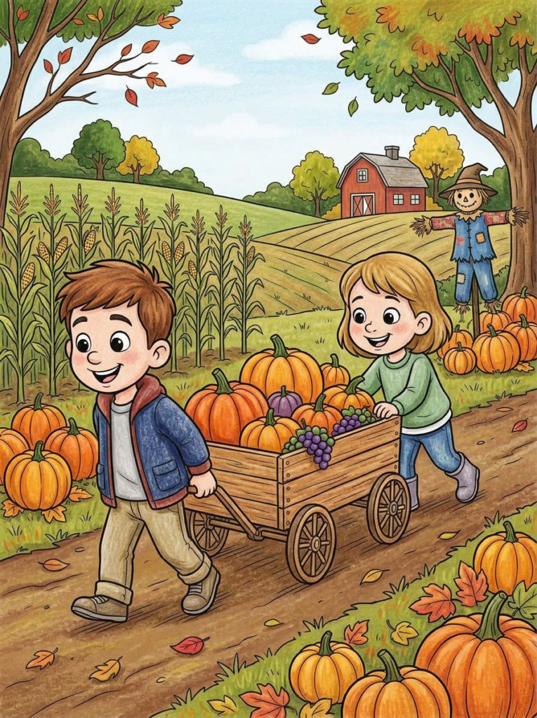 Cute pumpkin coloring pages 03 coloring page