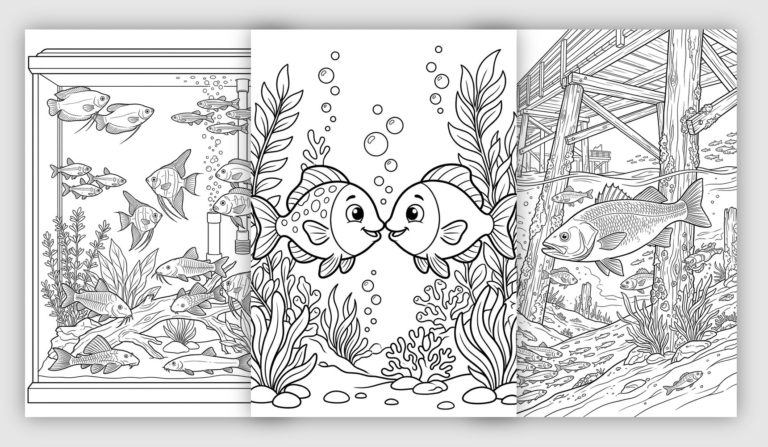 Fish Coloring Pages